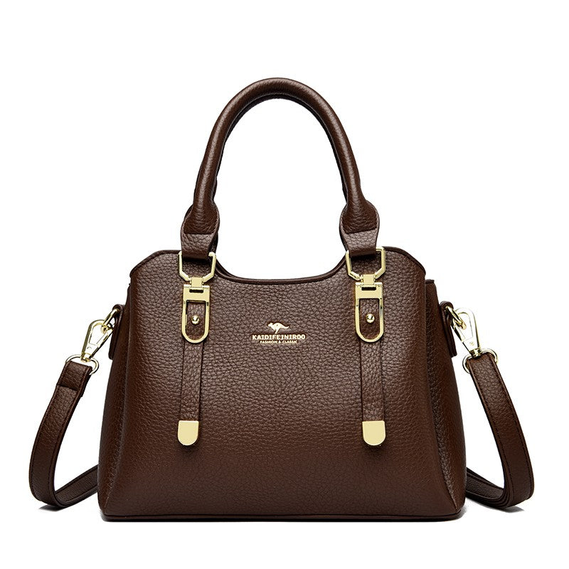 Luxury Soft Leather Purses and Handbags for Women Casual Top Quality Women Bags Ladies Shoulder Crossbody Bag Female Sac A Main