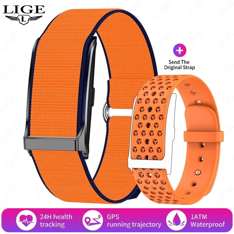 LIGE 2025 Smart Band Watch Heart Rate Health Monitoring Pedometer Sport Fitness Tracker Electronic Bracelet Men Smartwatch Women