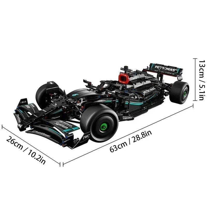 MOC42171 blocos de construção de desempenho Carro de corrida super modelo de montagem de carro MOC blocos de construção Brinquedos de presente para adultos