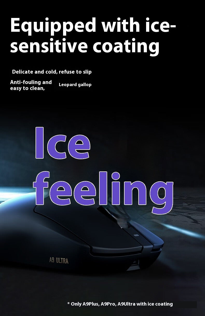 ATK A9 Ultra Wireless Gaming Mouse Tri Mode 8K 53g Lightweight A9/A9 SE/A9 Plus/A9 Pro Gaming Mouse E-sports PC Customized Gift