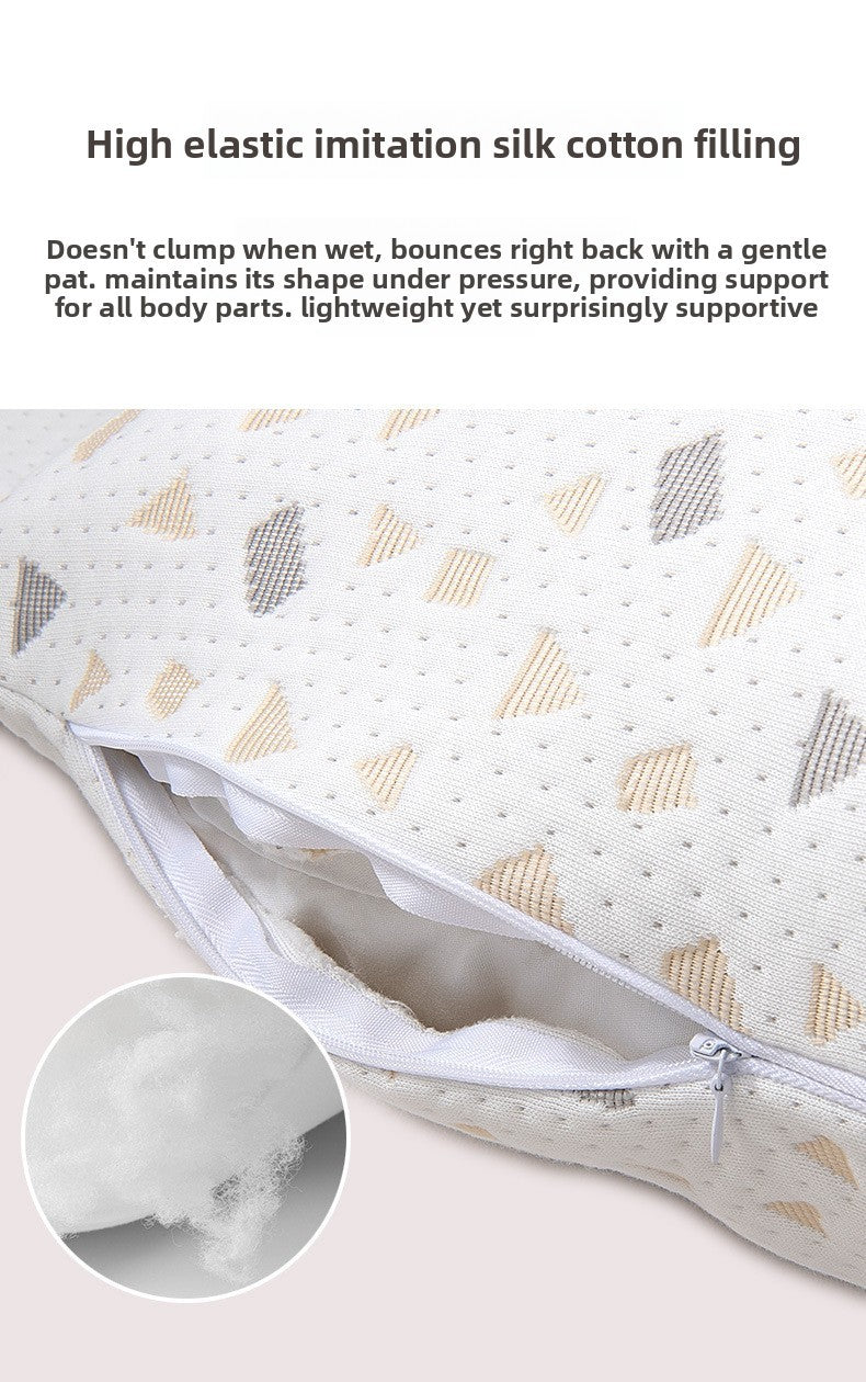 Pregnant women's pillows side sleeping pillows abdominal support U-shaped throw pillows for pregnant women to sleep are enlarged