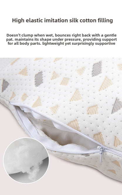 Pregnant women's pillows side sleeping pillows abdominal support U-shaped throw pillows for pregnant women to sleep are enlarged