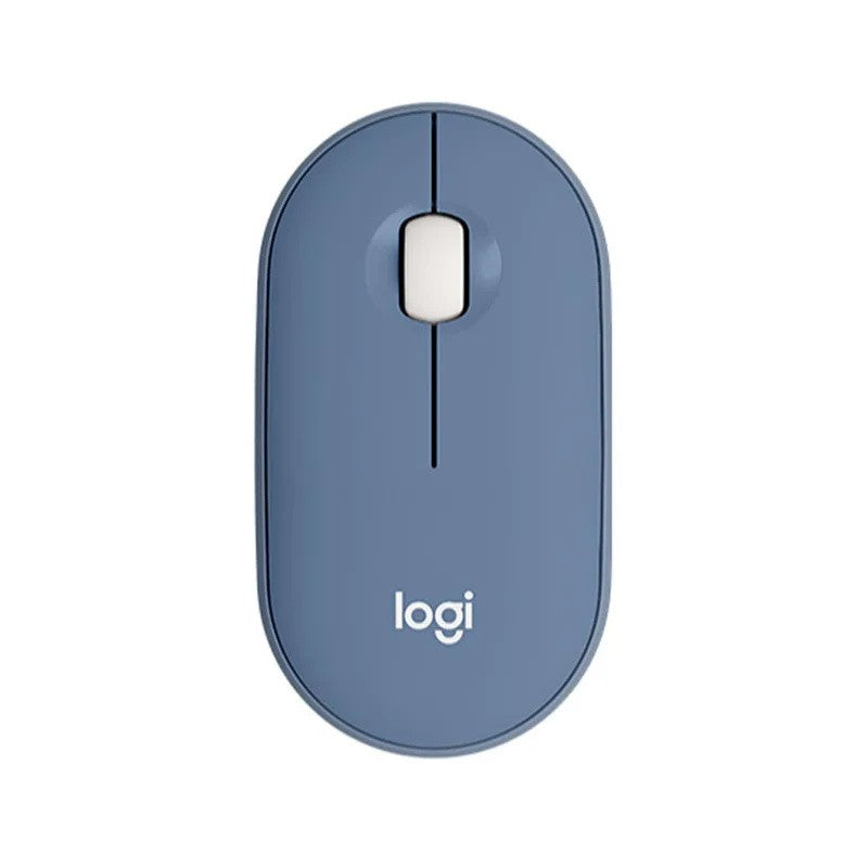 Mouse sem fio Bluetooth para notebook e tablet Logitech PEBBLE M350 Mouse leve e fino Mute Mini mouse de escritório