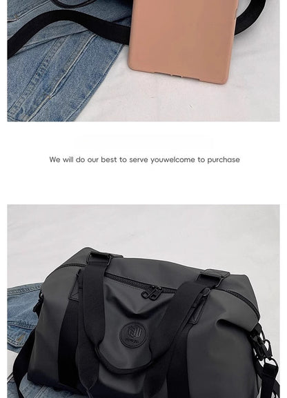 Lightweight Large-Capacity Travel Bag Women's Short-Distance Duffel Men's Business Handbag Sports Fitness Backpack for On-the-Go