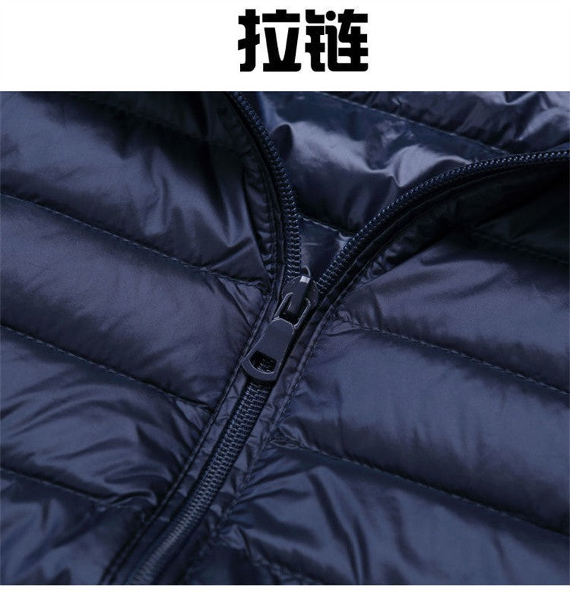 New Women Ultralight Thin Short Quilted Duck Down Jacket Lady Puffer Parkas Overcoat Autumn Winter Female Portable Outwear Coats