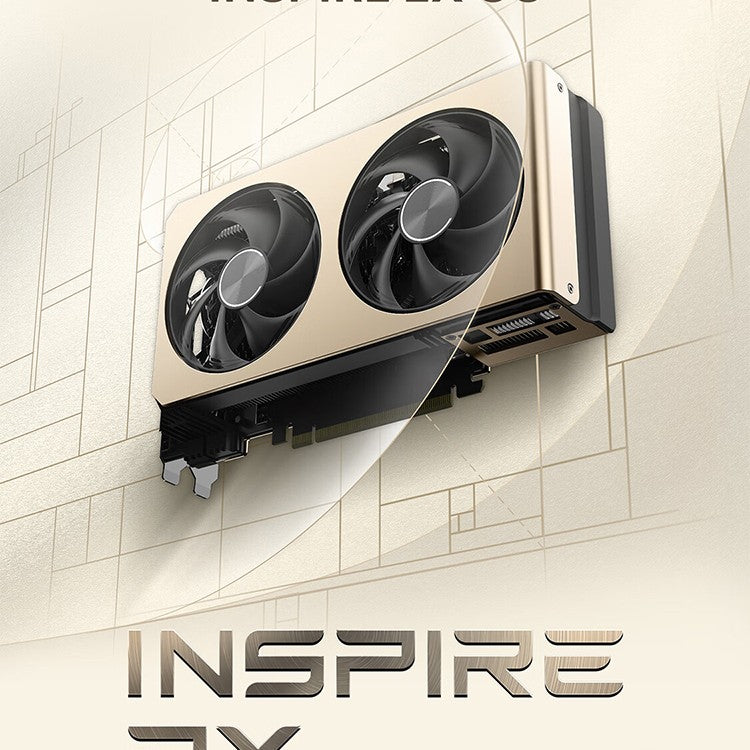 Placa de Vídeo MSI RTX 5060 Ti 8GB INSPIRE 2X OC Hardcore Master Gaming