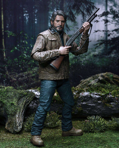 18cm NECA The Last Of Us Parte 2 Joel Ellie Com Arco Action Figure 2 pçs/set Modelo Brinquedo Articulado Presente de Natal Brinquedo Premium