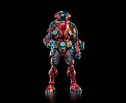 Four Horsemen Studio 1/12 6inch Boneco de Ação Cosmic Legions Outpost Zaxxius T.U.5.C.C. Piloto Red Jets Modelo de Anime