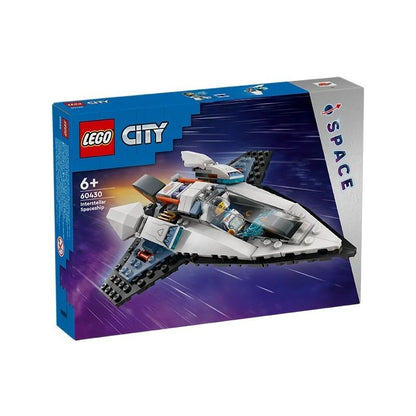 LEGO City 60430 Nave Espacial Interstelar, Quebra-Cabeça Masculino E Feminino, Blocos De Montar, Brinquedo Infantil De Presente