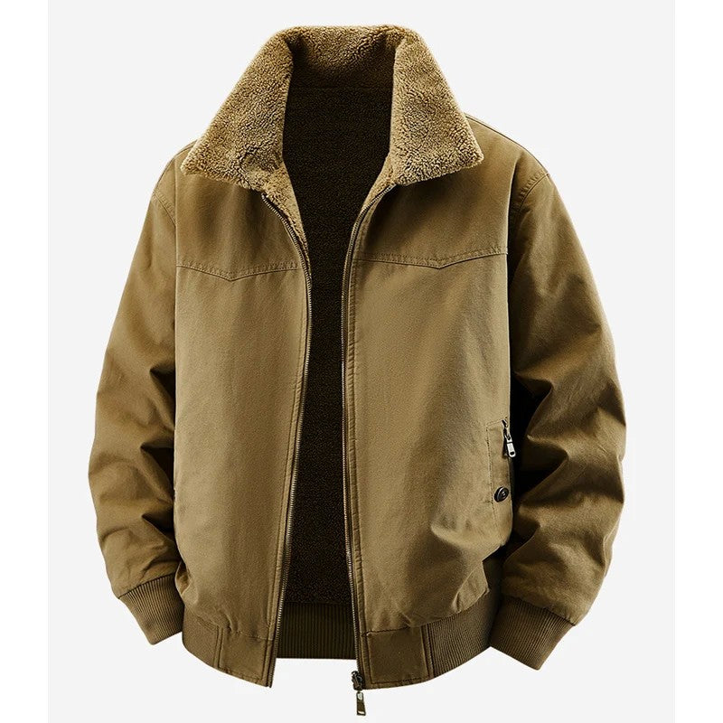 Winter Men Cotton Jackes Coat Men Autumn Warm Bomber Jacket Parkas Man Outdoor Fashion Casual Coat Stand Slim Jacket Male LZLLTT