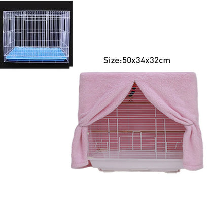 Capa Para Gaiola De Pássaros De Inverno Quente Respirável À Prova De Respingo Grande Capa Para Gaiola De Pássaros Sombra Protetora Para Gaiola De Papagaio Produtos Para Pássaros