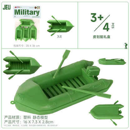 ViiKONDO Bonecos Soldados Exército Brinquedos Modelo Veículo Militar Acessórios Jogo de Guerra Tanque Radar Lançador de Mísseis Artilharia Caça Quartel Ponte
