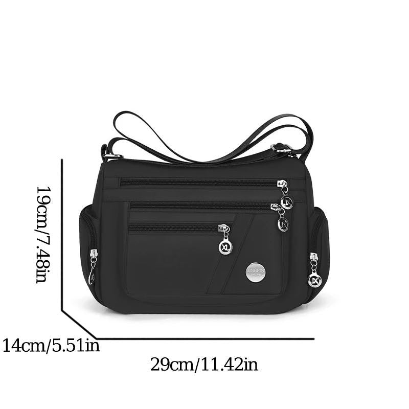 Women Nylon Waterproof Bag Messenger Bags For Lady Crossbody Large Capacity Travel Shoulder Bag Casual Handbags High Quality