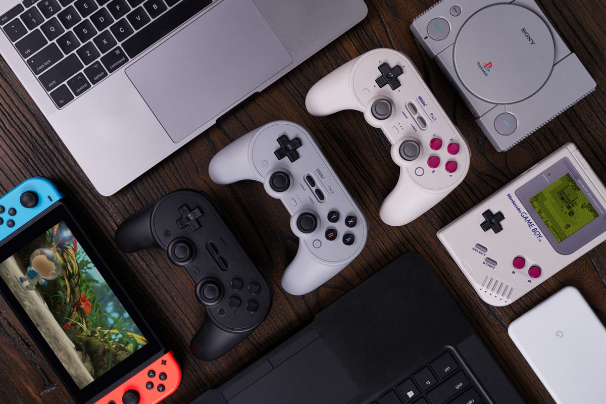 8Bitdo Pro 2 SN30 Pro SF30 Pro Bluetooth Gamepad for Nintendo Switch 2 Wireless Controller for Windows Android MacOS Steam