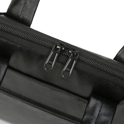 Fashion Men'S Large Capacity Handbag, Briefcase - Adjustable Crossbody Bag And Shoulder Bag With Multiple Compartments