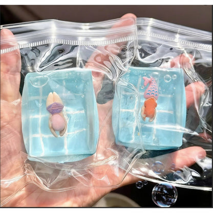 Pool Party, Squishy Toy, Creative Toy, Internet-famous, Bestseller, Malt Sugar Texture, Stress Relief Gadget, Party Favors
