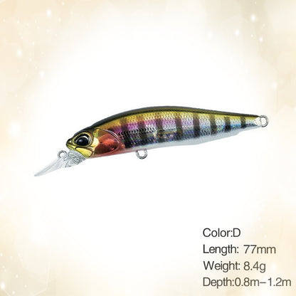 Isca de Pesca Minnow Wobbler Rozante 77SP 77mm 63mm Arremesso Longo Suspenso Isca de Nado Jerkbait Isca Artificial para Culter Alburnus