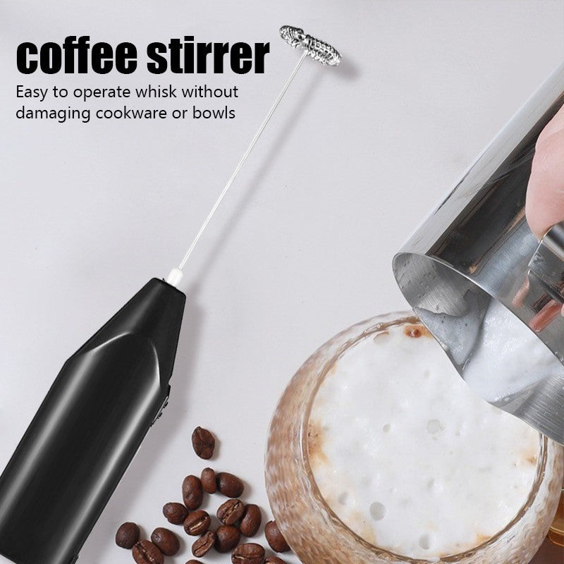 Batedor de Leite Elétrico Portátil para Café, Batedor de Ovos, Moedor de Espuma, Liquidificador Elétrico Mini Portátil, Ferramentas de Cozinha