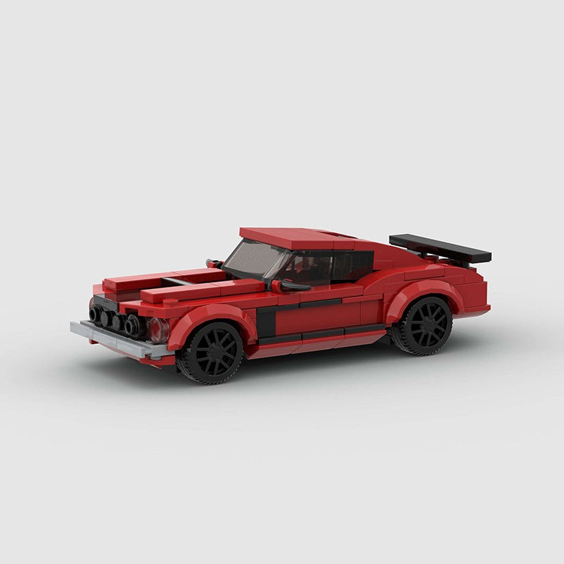 MOC Carro Esportivo de Corrida Veículo Cidade Speed Racer Modelo Técnico Blocos de Construção Tijolos Supercarro F1 Brinquedos Infantis Presentes para Meninos NSX