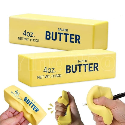 1~4Pcs Soft Squishy Butter Stick Fidget Toy Stress Relief Slow Rising Squeeze Toy for Anxiety Relief Decompression Party Gifts