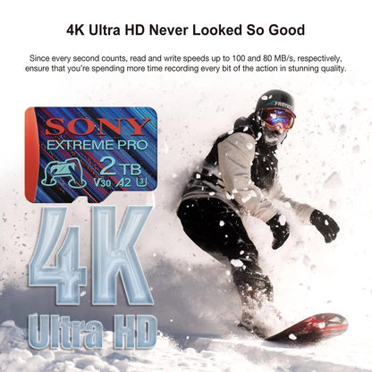 SONY 1TB 2TB Extreme Pro SD Memory Card 64GB TF Memory Flash Card Class10 A2 Micro SD Memory Card for Phone PC Speaker HD Camera