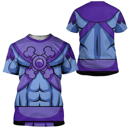 Anime Characters She-Ra And He-Man Cosplay T-shirt Male 3D Print Kids Cartoon Tee Men/Women Short Sleeve Tshirt Harajuku Y2k Top
