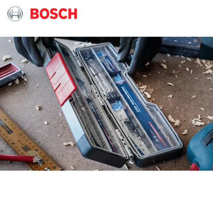 BOSCH 2608438156 Caixa Robusta PRO Grande para Acessórios Serra Sabre Caixa de Armazenamento de Lâminas Acessórios para Ferramentas Elétricas Bosch