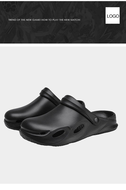 Men Outdoor Sandals Beach Comfortable Clogs Soft Slides Men Casual Shoes Garden Shoes  Lazy Shoes Are Lightweight and Versatile