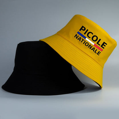 Summer Picole Nationale Bob Man Reversible Bucket Hat Women Cotton Fisherman Cap Unisex Outdoor Sport Sun Activities Panama