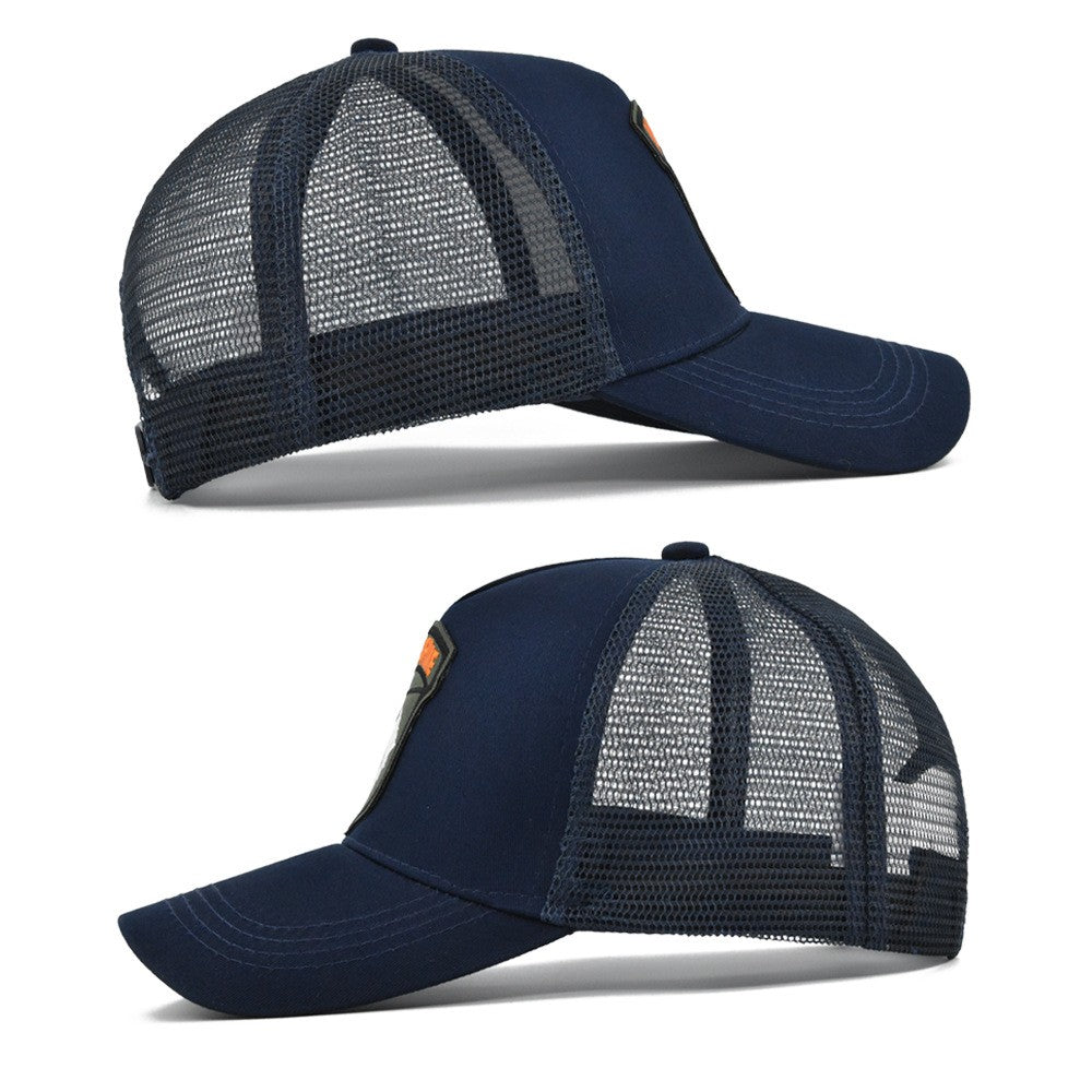 Embroidery Baseball Caps Men Eagle Snapback Hats For Women Fashion USA Hip Hop Bones Breathable Mesh Streetwear Trucker Cap