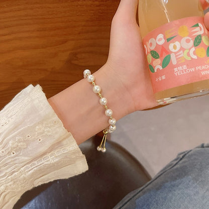 Pulseira de Tulipa de Opala Requintada com Zircônia para Mulheres Acessório Diário Personalizado da Moda Joias para Festas Presentes de Aniversário