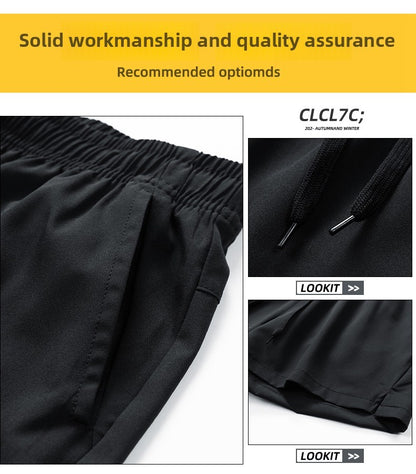 Summer Men's Sport Workout Shorts Quick Dry Athletic Shorts Lightweight Running Shorts with Pockets Gym Beach Pants