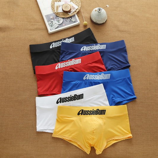 Men's underwear with milk silk comfortable sports boxer