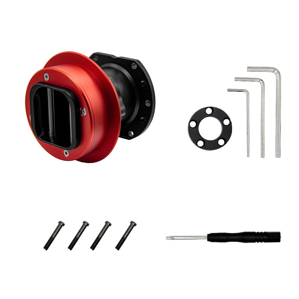 NEW Fanatec QR2 Pro Bundle Type C Quick Release , RXIMO QR2 Pro Wheel-Side & QR2 Base-Side (Type -C port) for Fanatec base