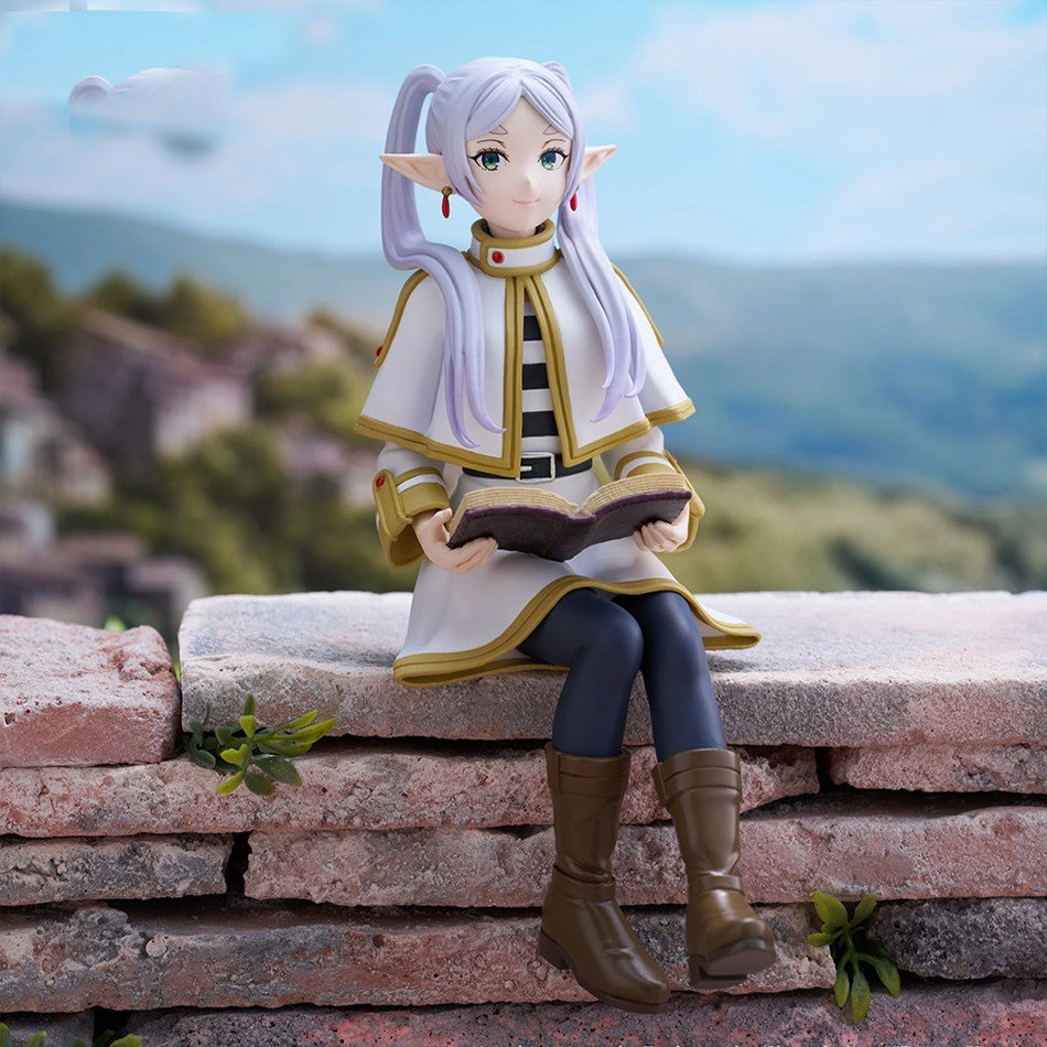 14cm Noodle Stopper Sousou no Frieren Anime Figura de Menina Frieren Além do Fim da Jornada Action Figure Brinquedos de Modelo Colecionáveis