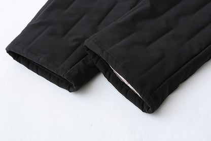 Plus Size Winter Thickened Slimming Warm down Cotton Pants Large Size Casual Trousers for plus Size Women Harlan Style Drawst...