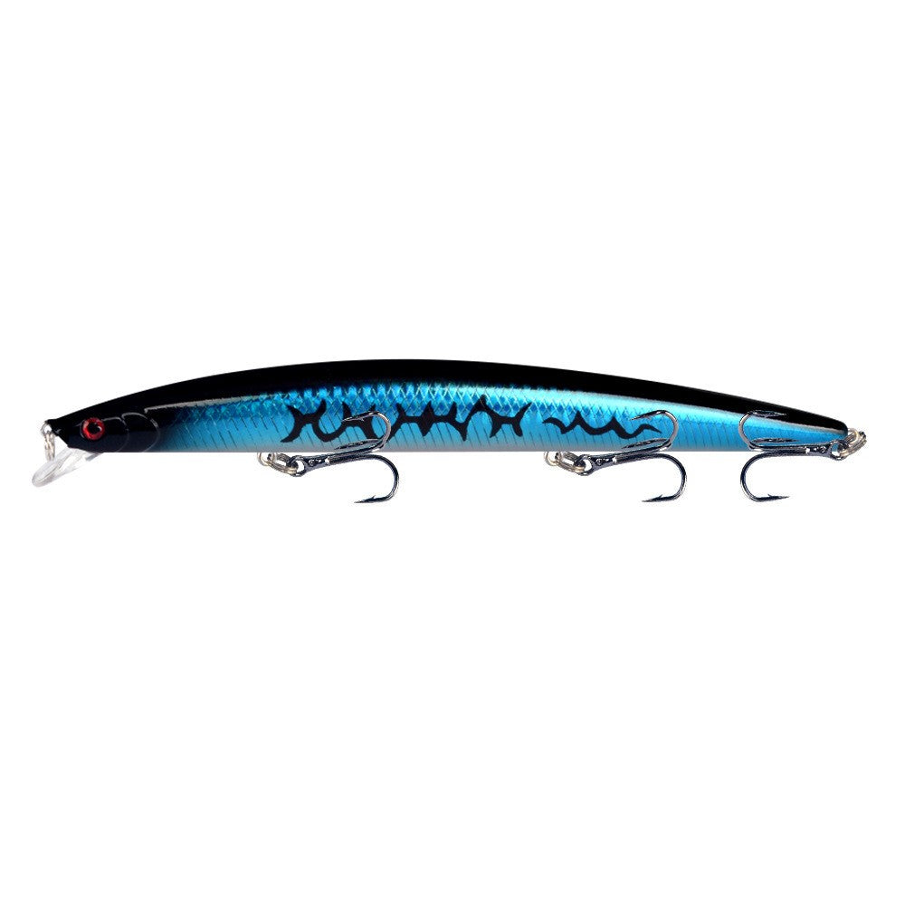1pcs 18cm 24g Minnow Fishing Lure Laser Hard Artificial Bait Plastic Big Fake Fish Lures Sea Fishing Bait Crankbait Wobblers