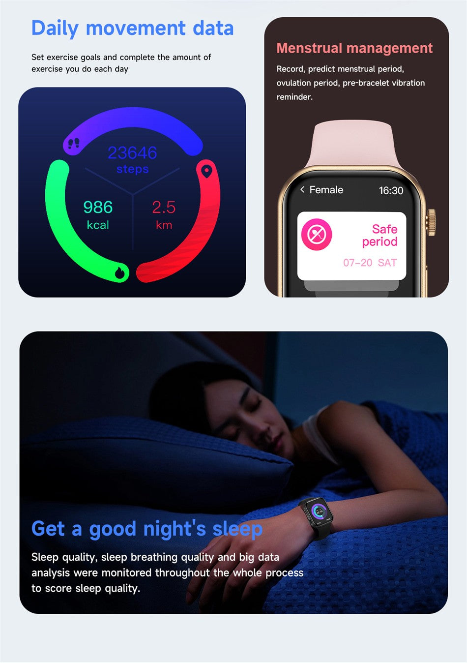 2025 New For HUAWEI FIT 3 2.01" HD Screen Smart Watch Women Men Watches Bluetooth Call Smartwatch Watch 9 Sports Fitness Tracker