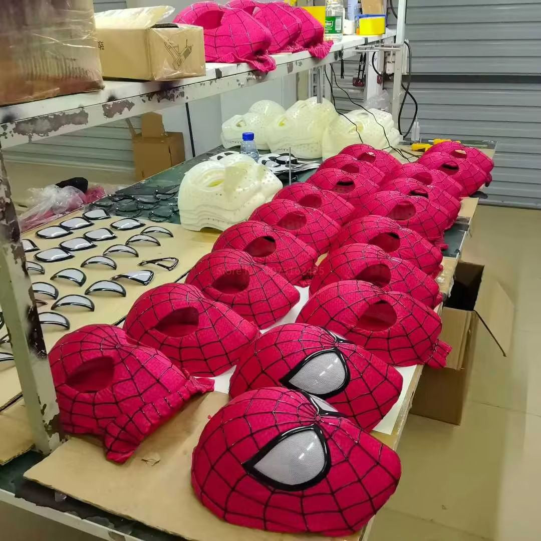 Nova Máscara Feita à Mão de Alta Qualidade do Incrível Homem-Aranha 2 Versão do Peter Parker do Garfield para Presente de Halloween e Natal