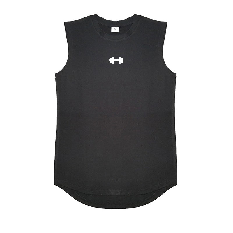 Mens Running Sport Vests Cotton Workout Sleeveless Summer Shirts Gym Bodybuilding Tank Tops Fitness Muscle Breathable Clothing