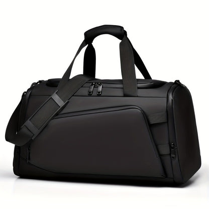 Large capacity multifunctional luggage bag with multiple compartments and shoe pockets,  casual sports and fitness bag