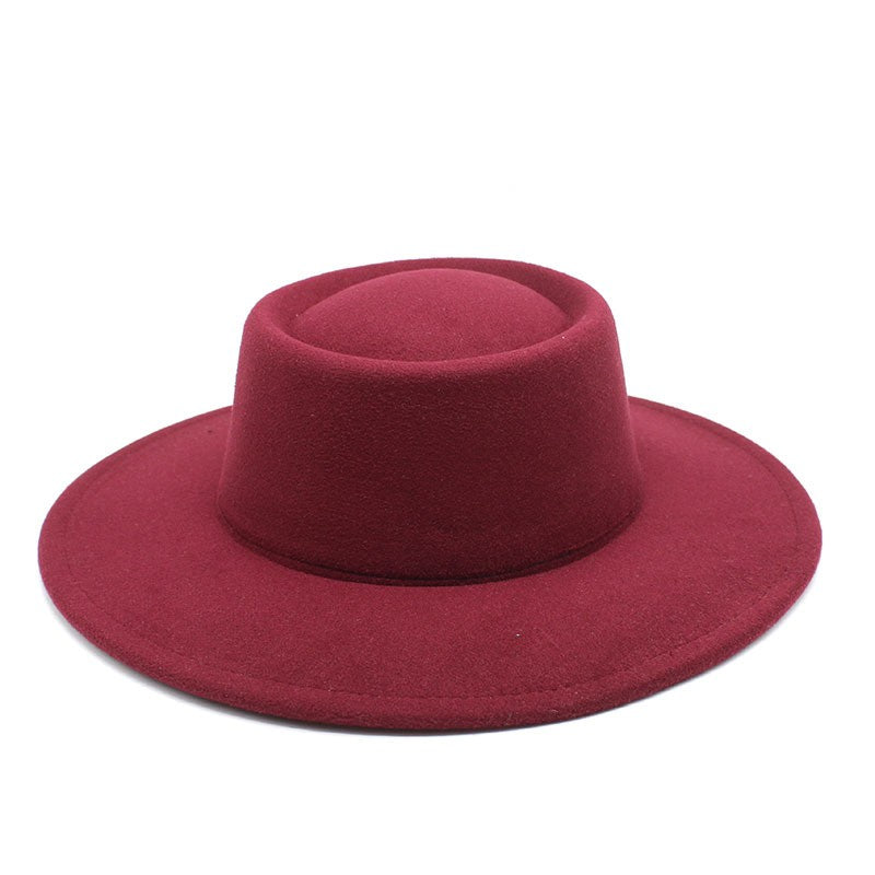 Chapéus Fedora Masculino Feminino Aba Larga 8.5CM Lã Feltro Chapéus Jazz Estilo Britânico 2023 Chapéu Panamá Formal Social