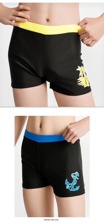 Children Summer Swimwear Trunks Kids Swimming Trunks Cute Boy Quick Dry Beach Swimsuit Boy's Clothing Swimming Shorts Boys