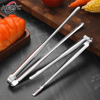304 Stainless Steel Barbecue Clip Grill Tongs Meat Food Clip Cooking Utensils BBQ Baking Kitchen Accessories Camping Supplies