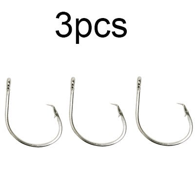 Anzol Easy Catch tamanho 28/0 de Aço Inox para Pesca Grande Forte Grosso Peixe Grande Atum