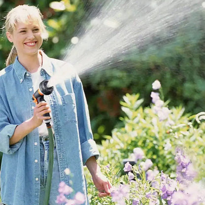 1-5 Unidades Pistola de Rega para Jardim 8 Modos Pulverizador de Alta Pressão Bico de Irrigação Ajustável para Plantas Gramado Quintal Aspersor de Rega