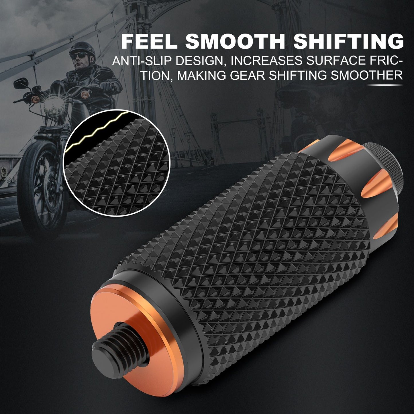 Para Harley Street Glide FLHX FLHXS 2006-2023, pedal de câmbio, ponta da alavanca de câmbio Road Glide FLTRX Road King FLHR Fat Boy FLFBS 114