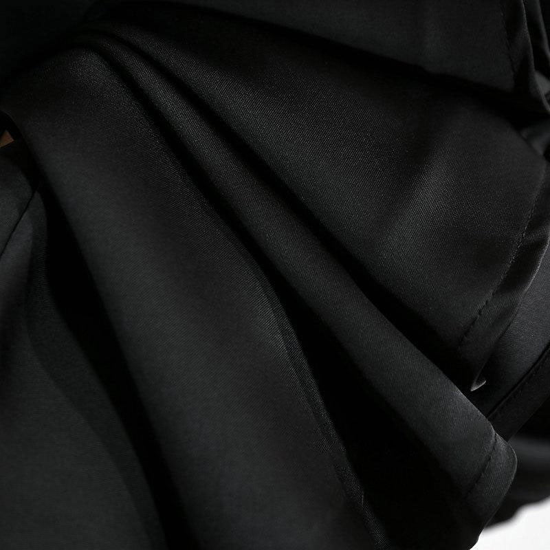 Women Satin Fishtail Skirts Fashion Streetwear Female Elastic High Waist Skirts Solid Color Summer Ladies Slim Silk A-line Skirt