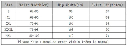 Summer Boho Lace Skirts Women Vintage Mesh Hollow Out Plus Size Skirt Elastic Waist Elegant  A-Line Midi Saias Black Red Green