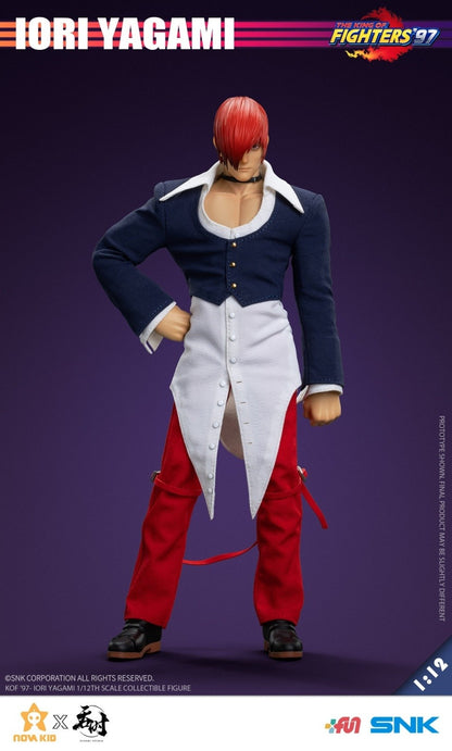 Em EstoqueEstúdio Tunshi Original 1/12 SNK Licenciado King of Fighters KOF 97 Iori Yagami TS XXZ 008 Figuras de Ação Colecionáveis de Anime